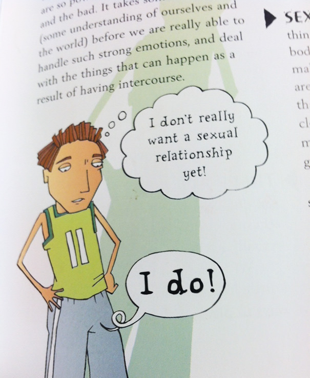 Found This Gem In A High School Sex Ed Textbook 