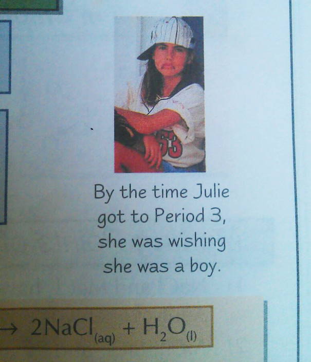 So I Was Reading My Chemistry Textbook 