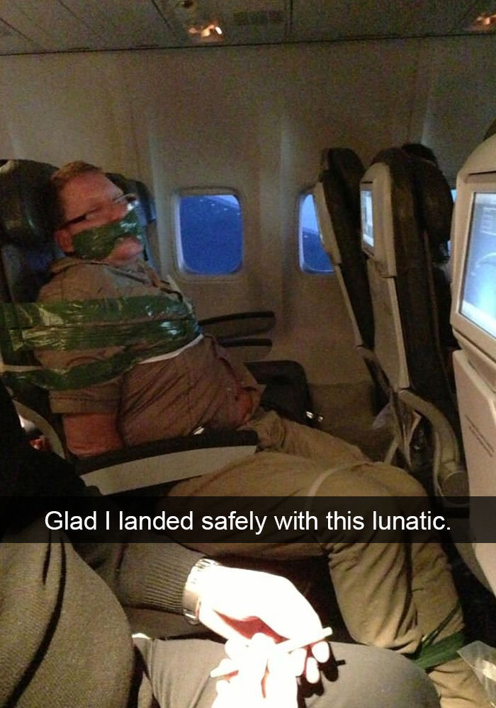 funny things happened on plane 