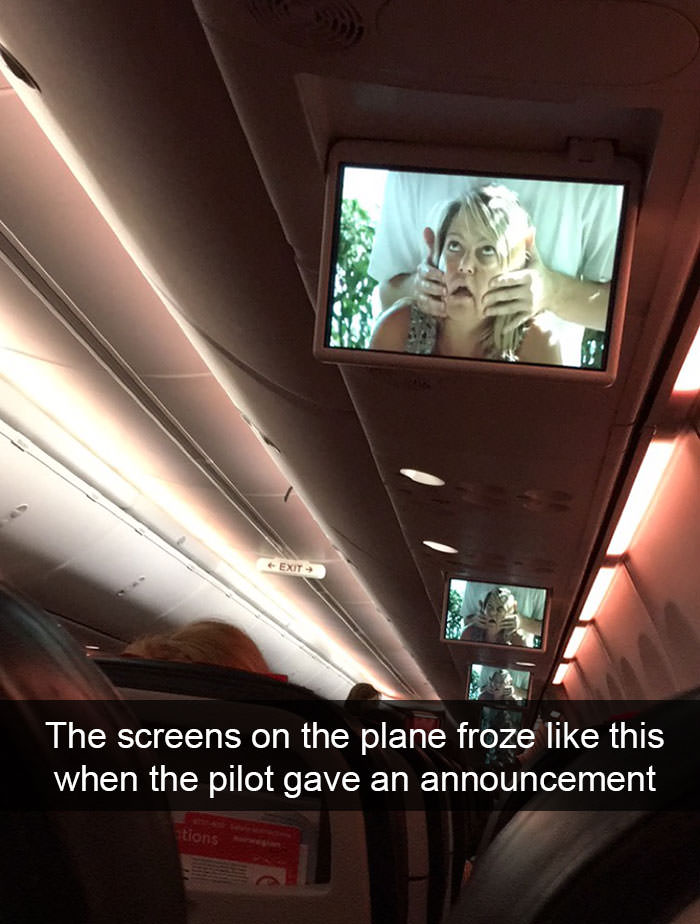 funny things happened on plane 