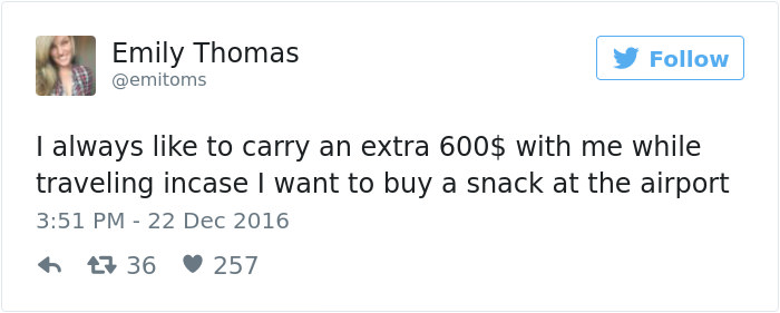 funny things happened on plane 