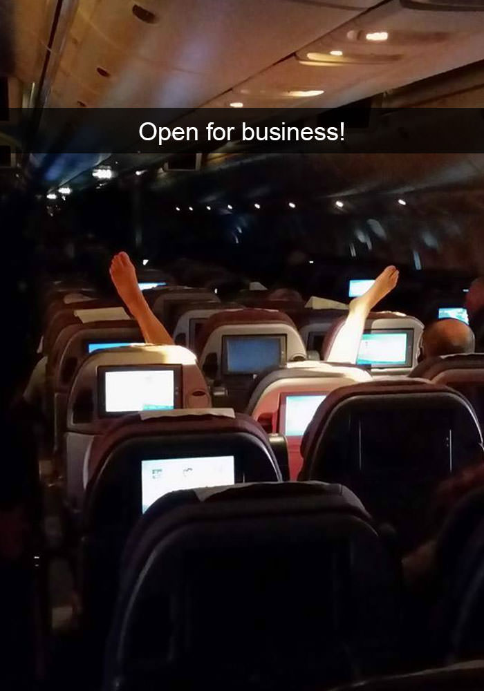 funny things happened on plane 