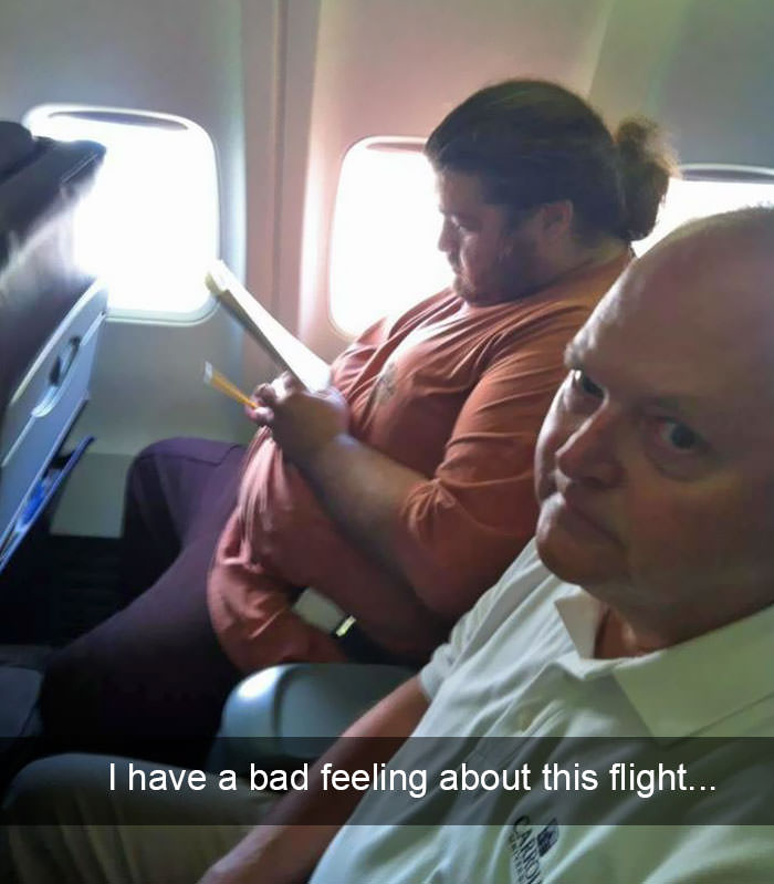 funny things happened on plane 