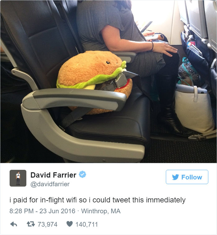 funny things happened on plane 