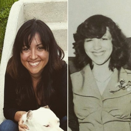 "My mom and I have the same smile and nose." —katd497fa0216