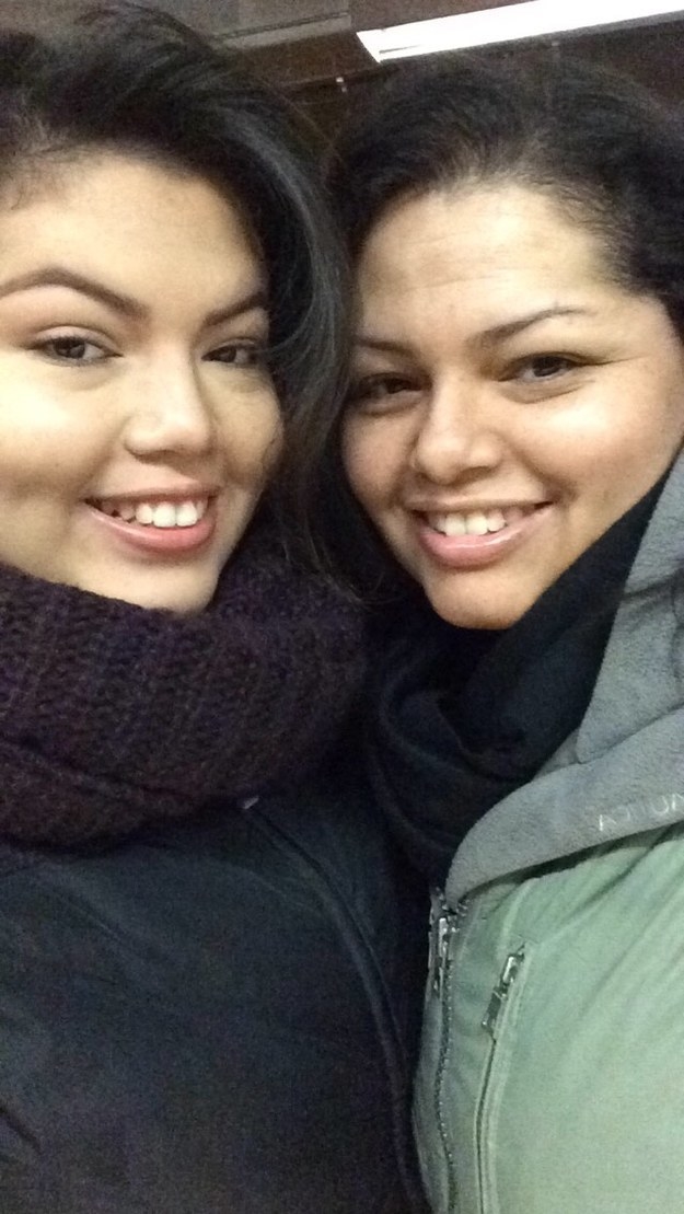 "I'm on the left, mama on the right. People have had whole conversations with me thinking I was her. No lie." —chelseyv49cbcf99c