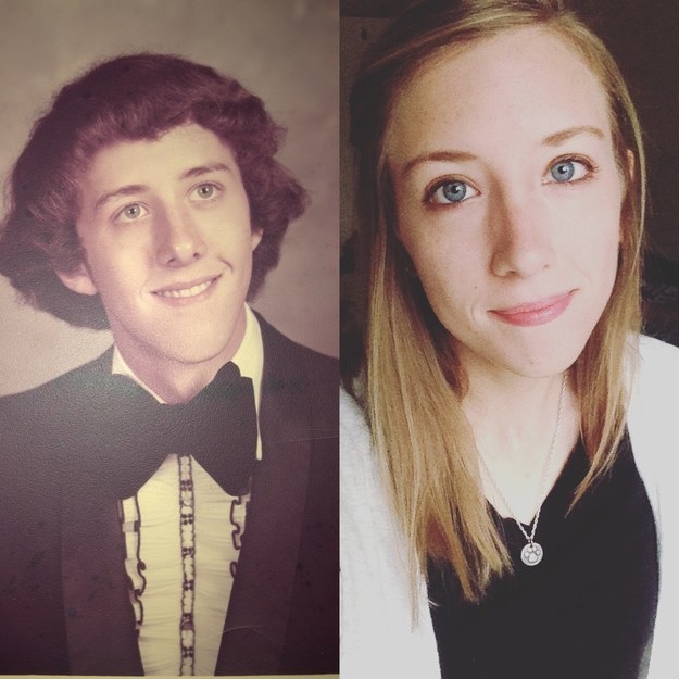 "My dad and I are very similar in appearance and personality. He actually looks a lot like my grandmother when she was young as well." —racheln46f3c82a4