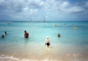 å°ããã¢ã«ããã®ç²è°·ããæµ·ã«è¡ã£ã