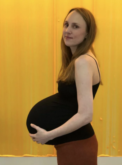 Mother, 36, Showed Baby Bump That Grew Massive While She Was Pregnant