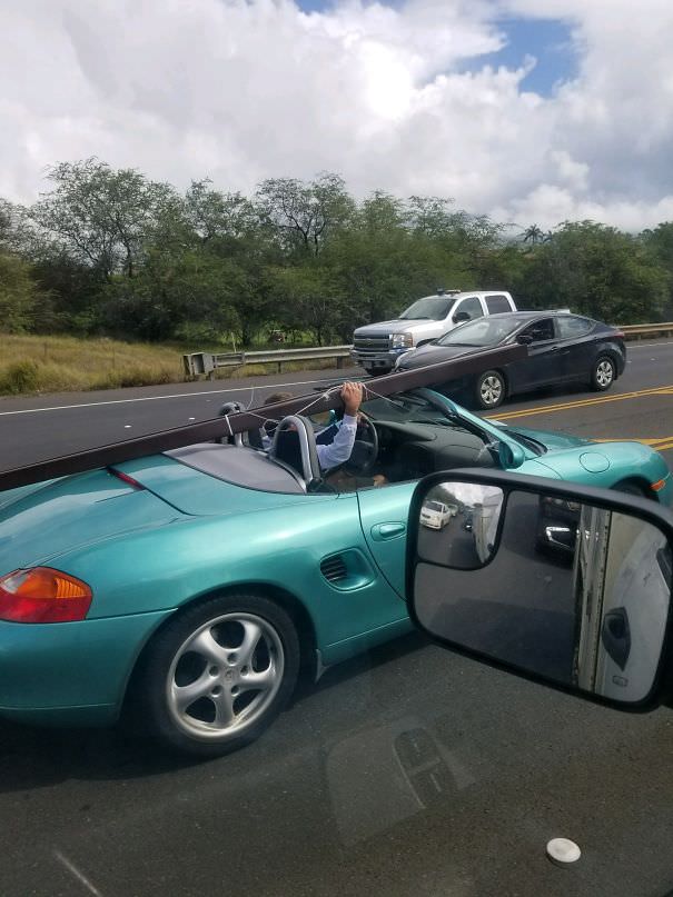 Was Going 60 MPH Down The Highway, Hold Downs Seem Legit