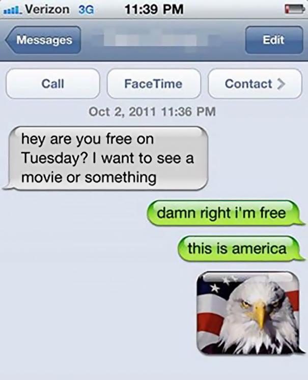 Funny Wrong Number Texts