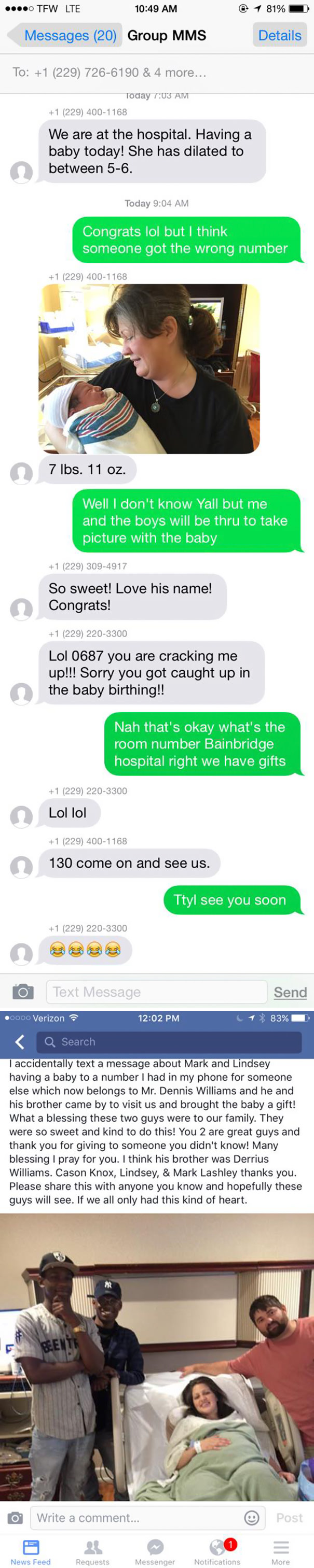 Funny Wrong Number Texts