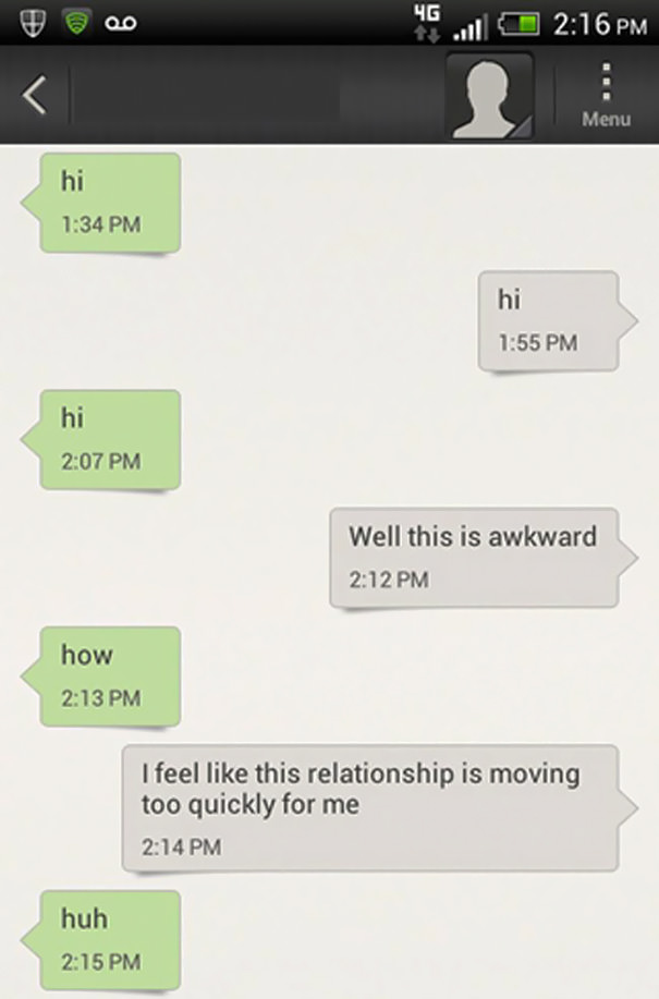 Funny Wrong Number Texts