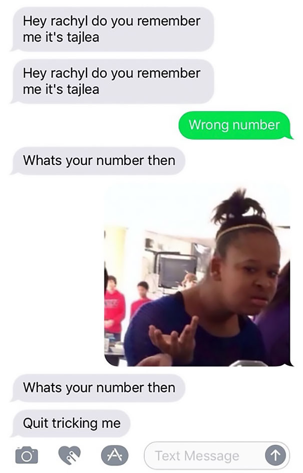 Funny Wrong Number Texts