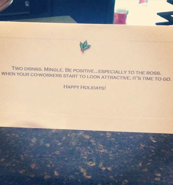 A P.S.A. For Your Company Party