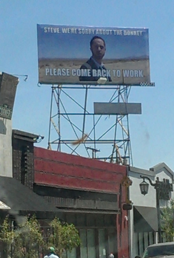  I Would Really Like To Know What This Is About. Took A Picture Of It While Driving Through Hollywood