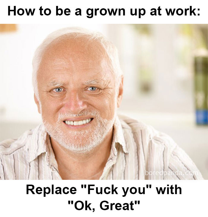 Funny memes about work 