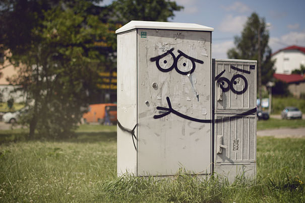 Street Art In Olsztyn, Poland