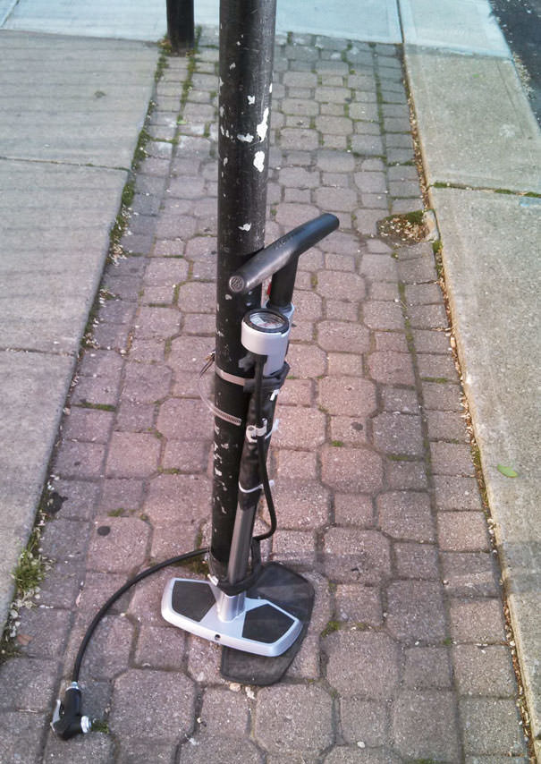  To Whoever Did This, You Made My Bike Ride A Million Times Better