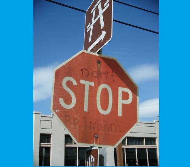  Must Be Some Journey Or Glee Fans In Alaska...