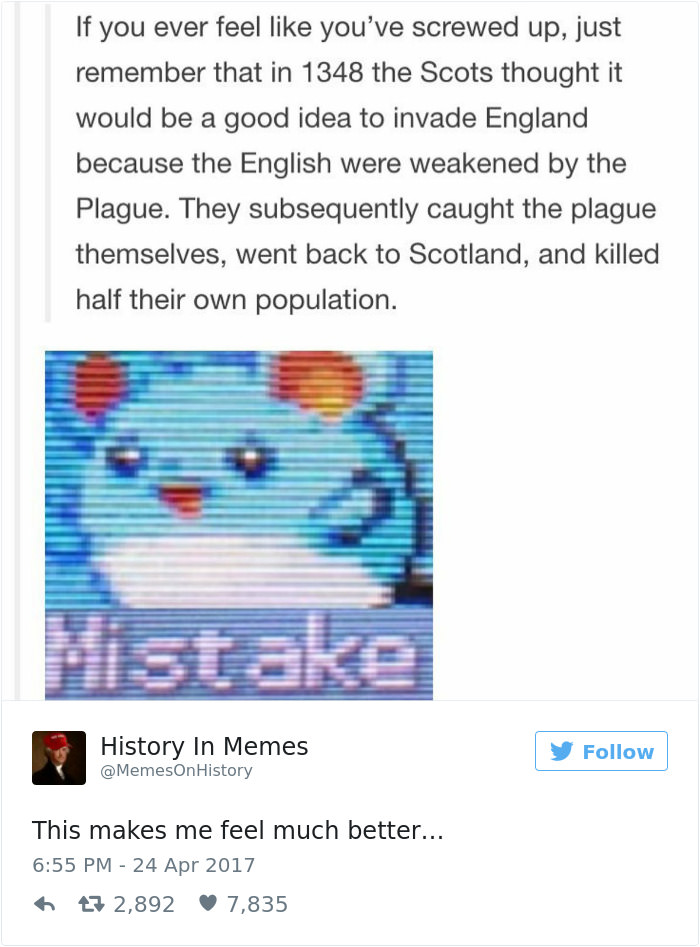 Hilariously Accurate History Memes