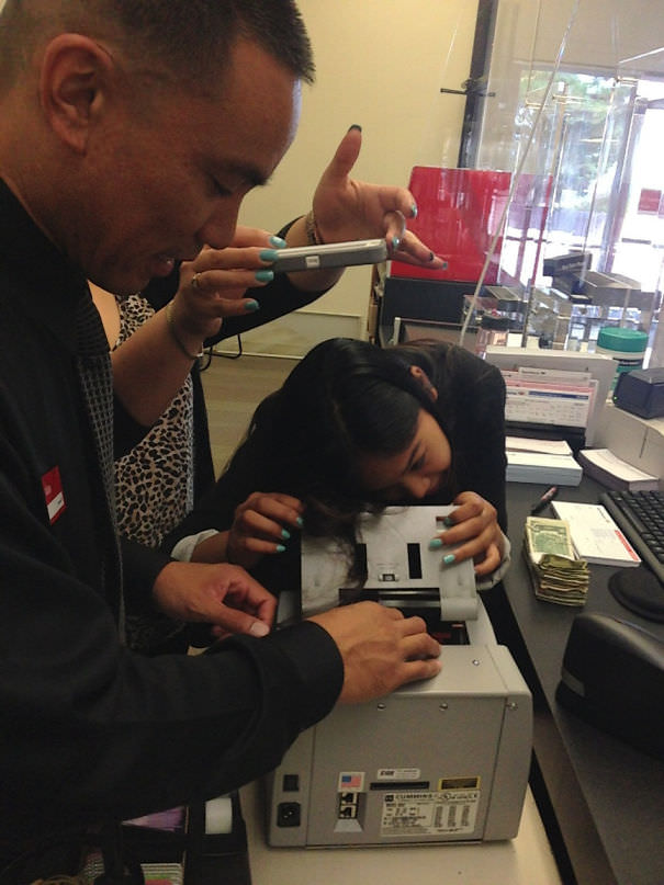 My Friend Works At A Bank And Today This Happened