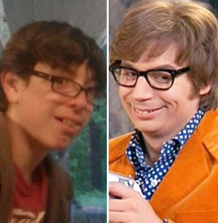 My Kid Put On My Glasses And, Boom! Austin Powers Happened