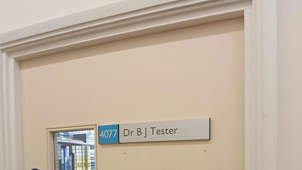 Spotted In The Hospital. Interesting Medical Specialty