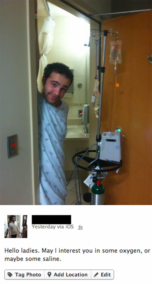 Trying To Make The Best Of My Hospital Stay