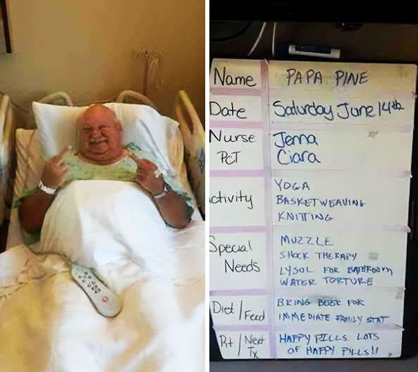 His Kidneys May Fail, His Heart May Take A Beating, But My Grandfathers Sense Of Humor Will Never Die