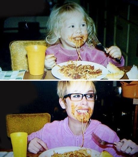 25 melhores fotos de “antes e depois” em família