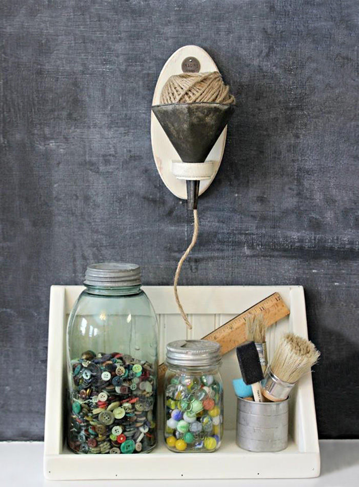 Upcycled Craft Station