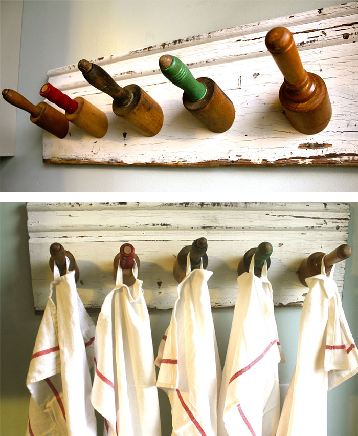 Rolling Pin Hook Rack