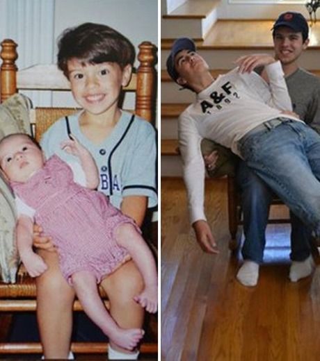 25 melhores fotos de “antes e depois” em família