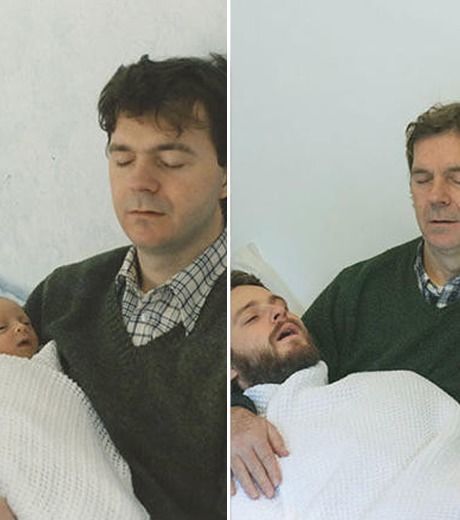 25 melhores fotos de “antes e depois” em família