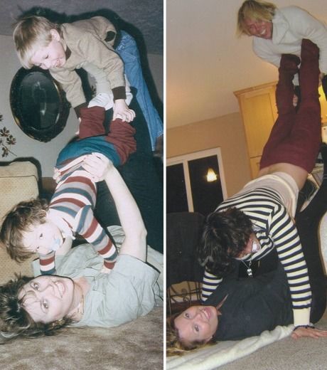 25 melhores fotos de “antes e depois” em família