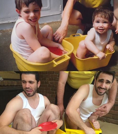 25 melhores fotos de “antes e depois” em família