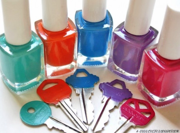 DIY key decoration