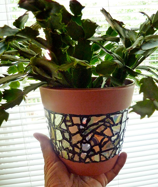 Mosaic Flower Pot