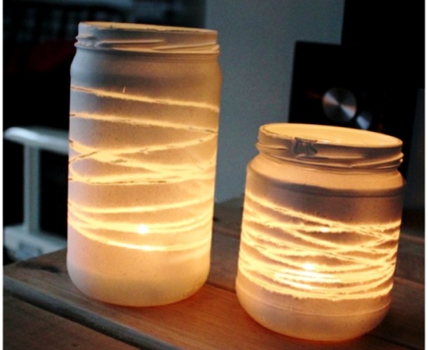 DIY candle holder