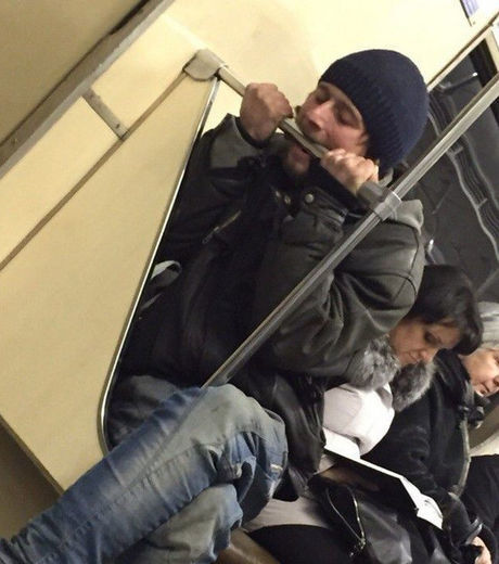 23 fotos das pessoas mais bizarras do metrô