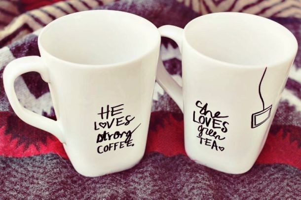 DIY mugs