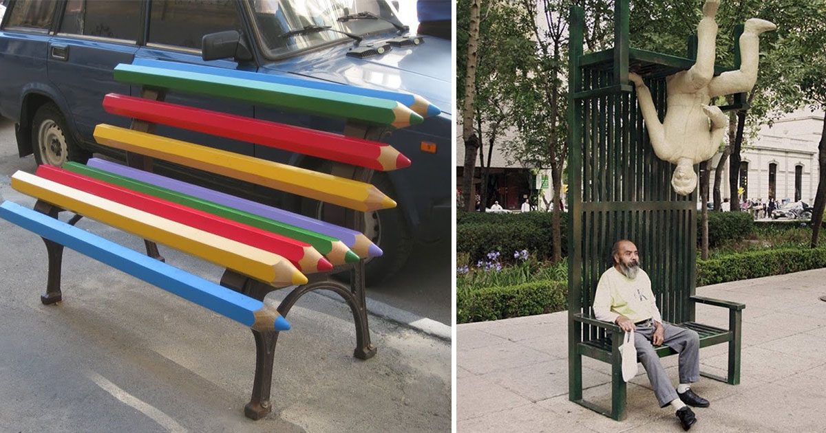 15 Astonishing Examples of Urban Furniture You’ll Wish To Have on Your