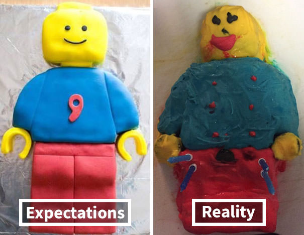 Nailed This Minifigure Cake