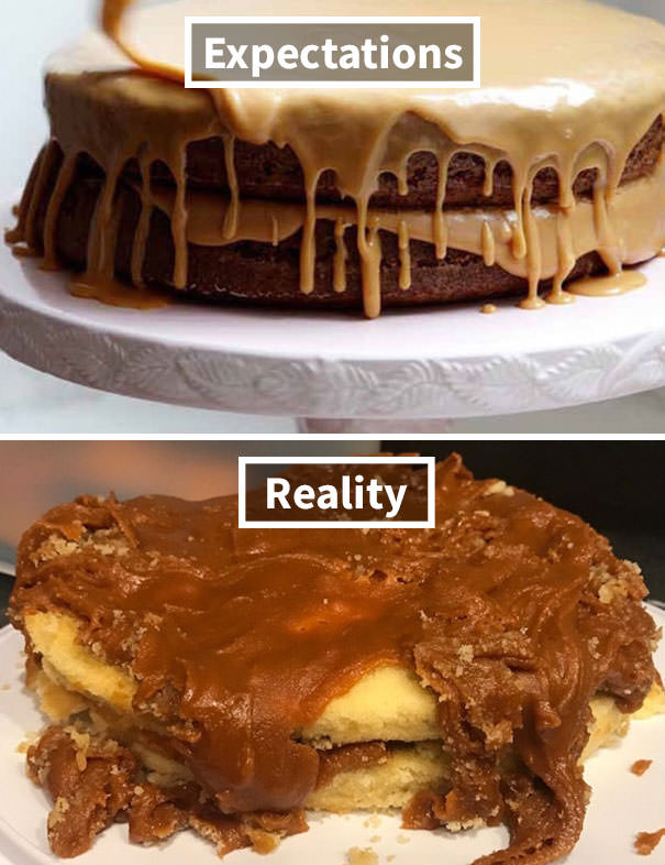  Made My Wife A Caramel Cake For Her Birthday