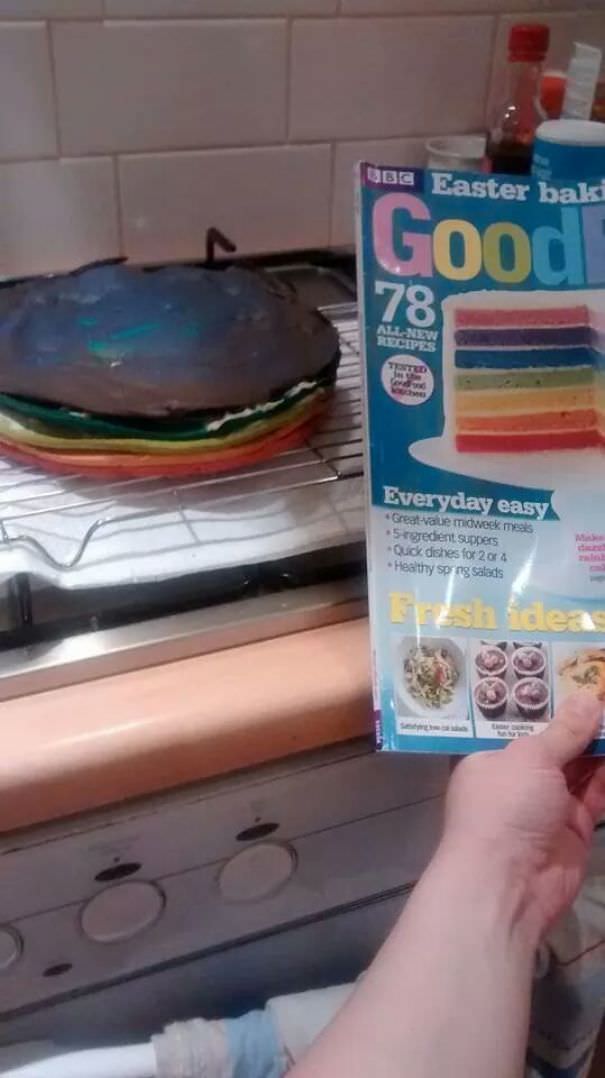  My Friend Made A Cake. Nailed It