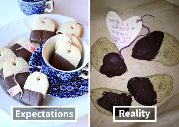  I Thought It Would Be Sweet To Make Teabag Shortbread Cookies For My Friend For Her Wedding Shower