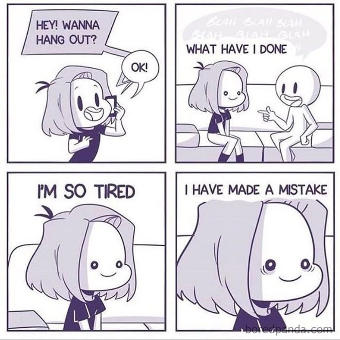  Funny introvert memes