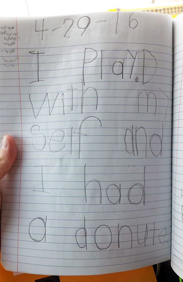  A Journal Entry From My 6-Year-Old