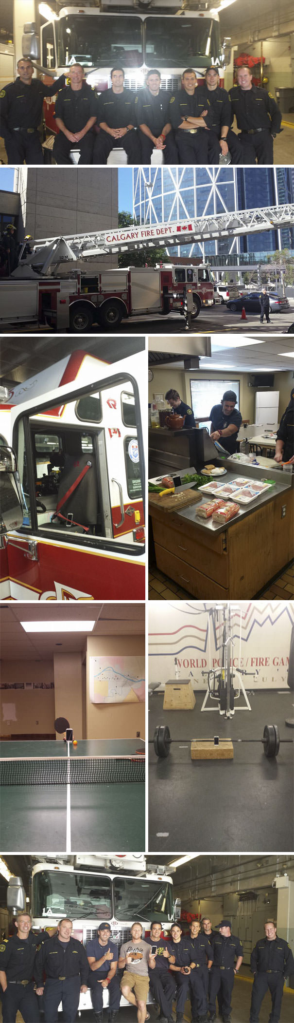 "Phone Was Missing For 15 Days. 10 Of Which Were Spent At The Bottom Of The Bow River... Huge Thanks To Calgary Fire Department For Saving Not Just Lives! The Guys Had A Bit Of Fun With It Too"